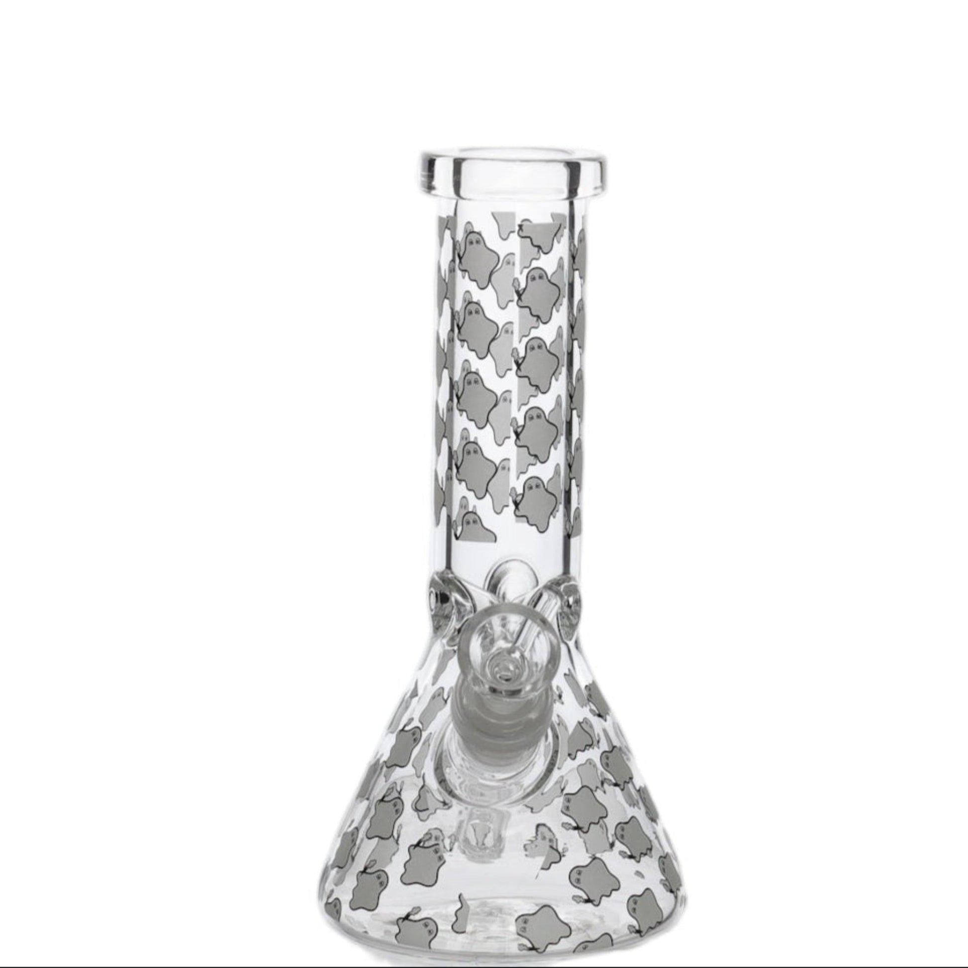 E420 Accessories Glowing Ghoul Beaker Bong 8in