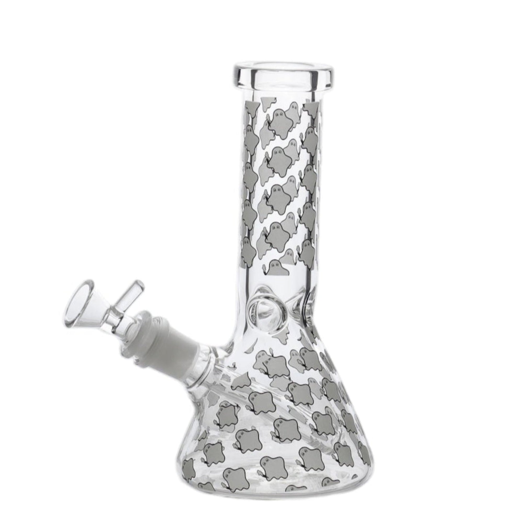 E420 Accessories Glowing Ghoul Beaker Bong 8in