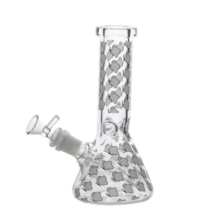 E420 Accessories Glowing Ghoul Beaker Bong 8in