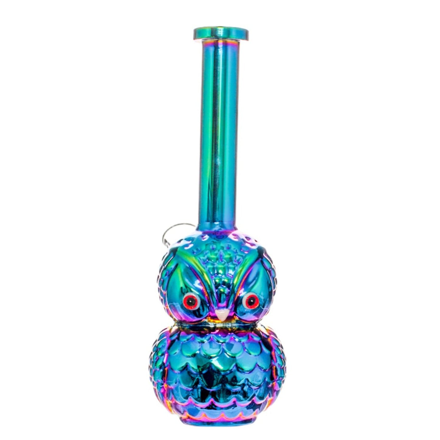 Spark Technologies Glowing Hooter Owl Bong 8.5in