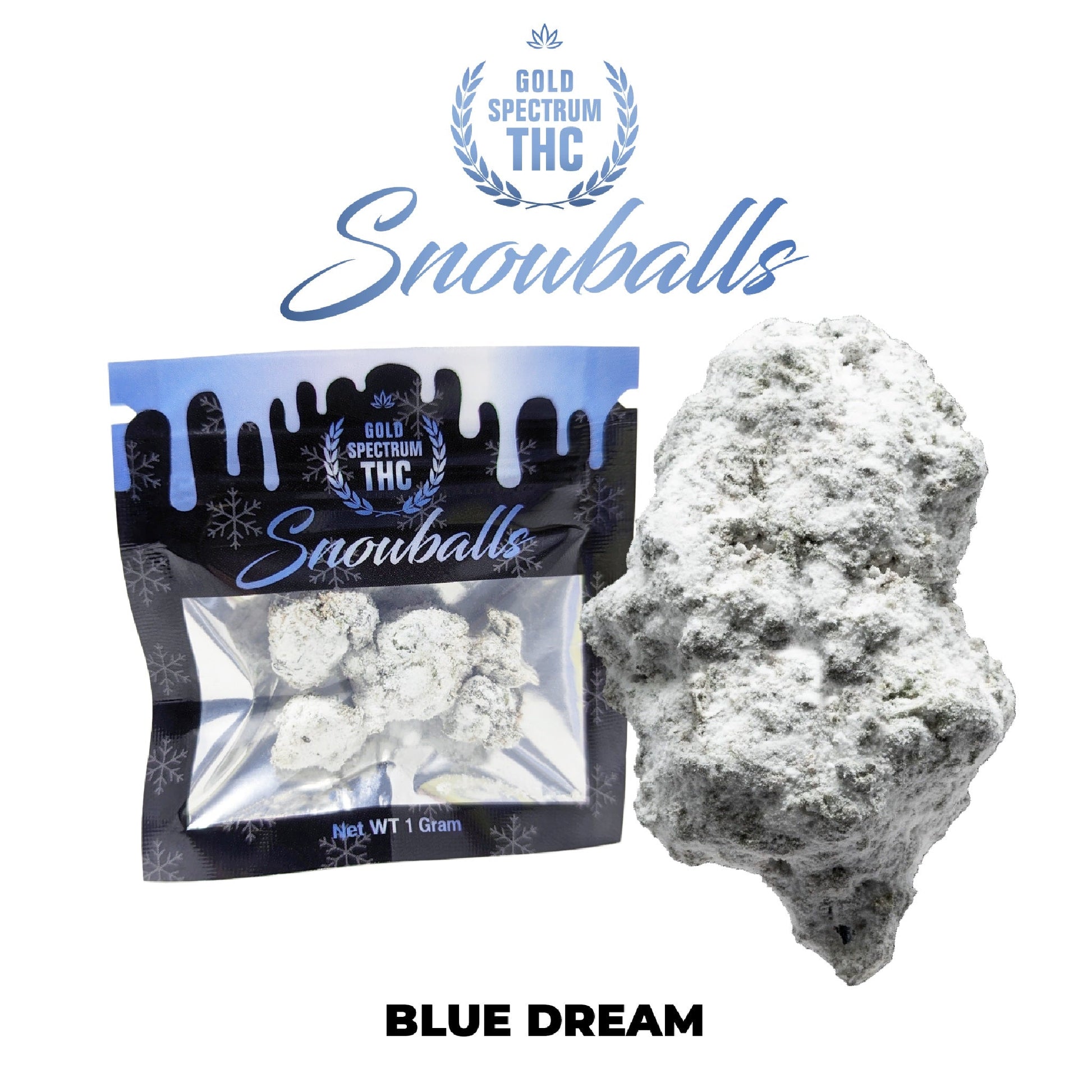 Gold Spectrum Blue Dream Snowballs THC-A Flower