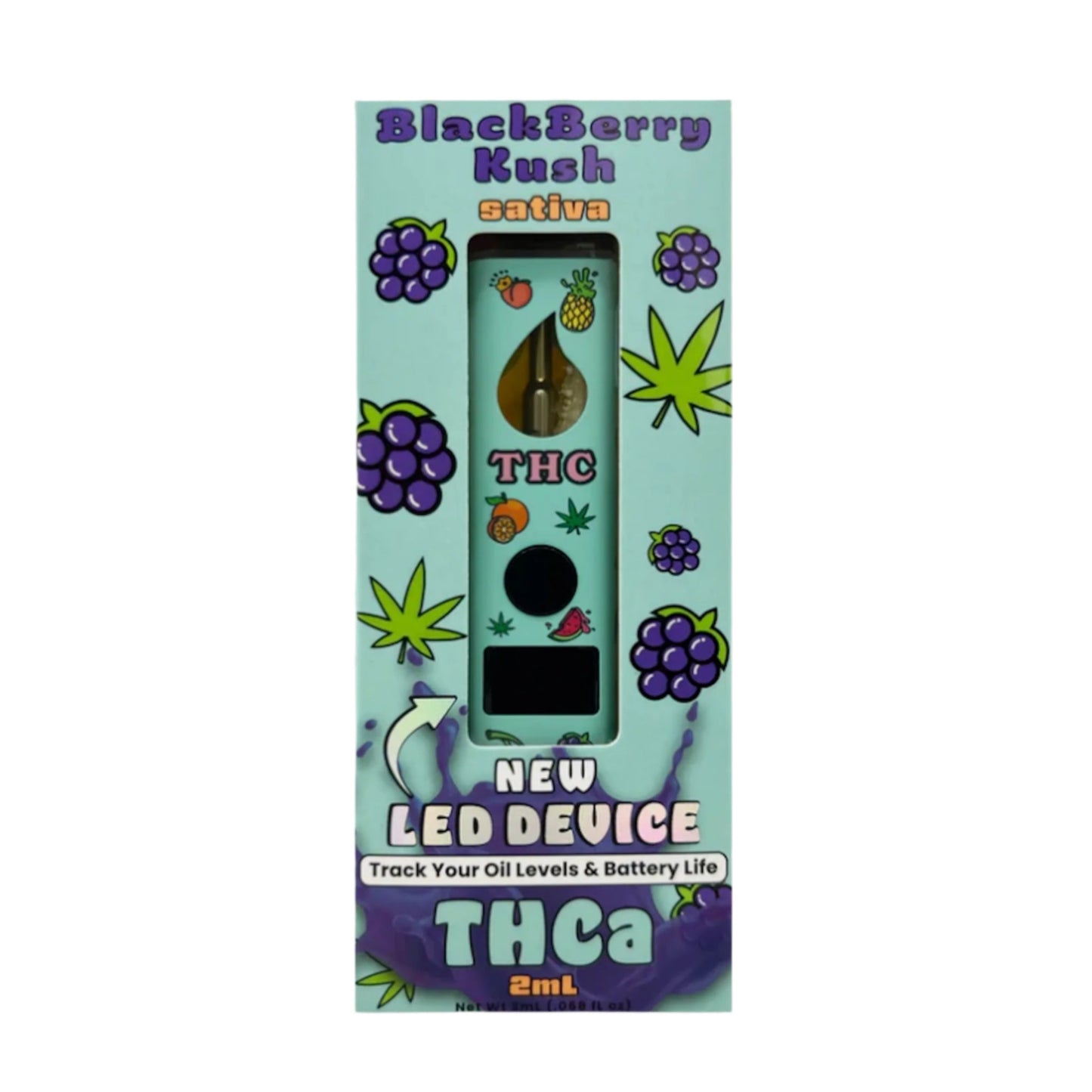 Gold Spectrum Fruity THC-A Vaporizer 2000mg