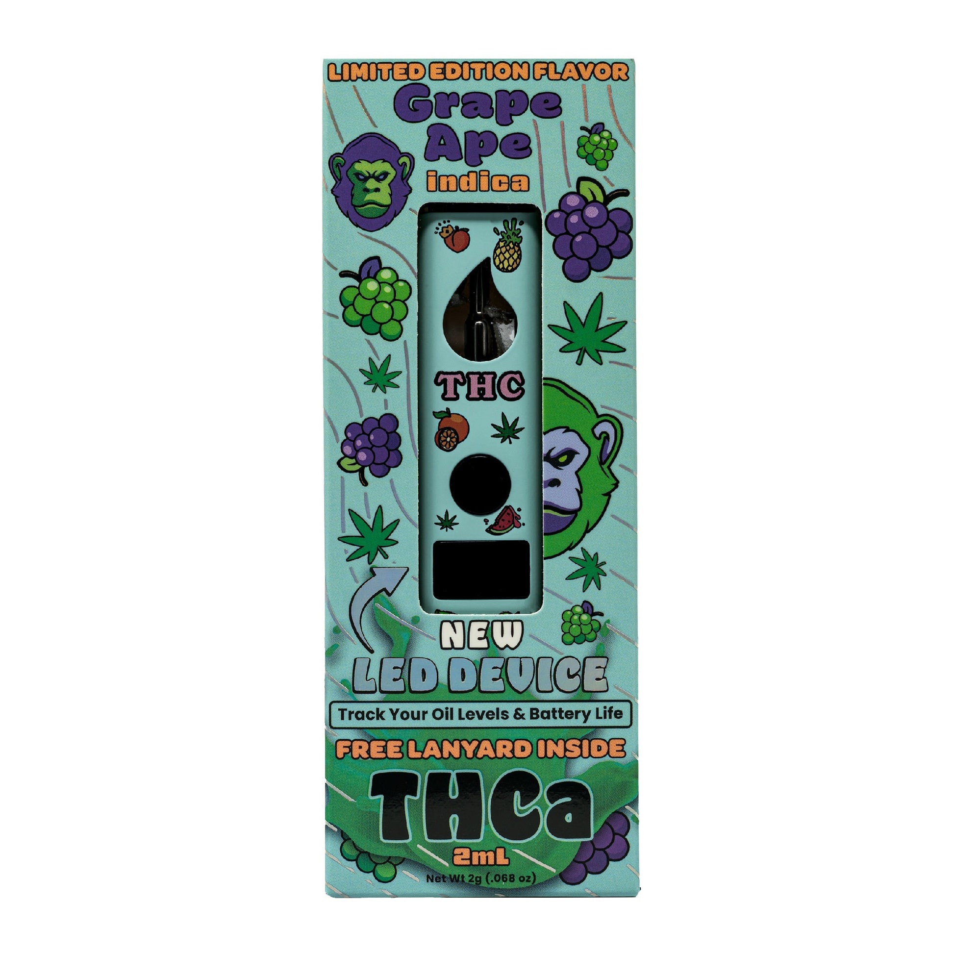 Gold Spectrum Fruity THC-A Vaporizer 2000mg