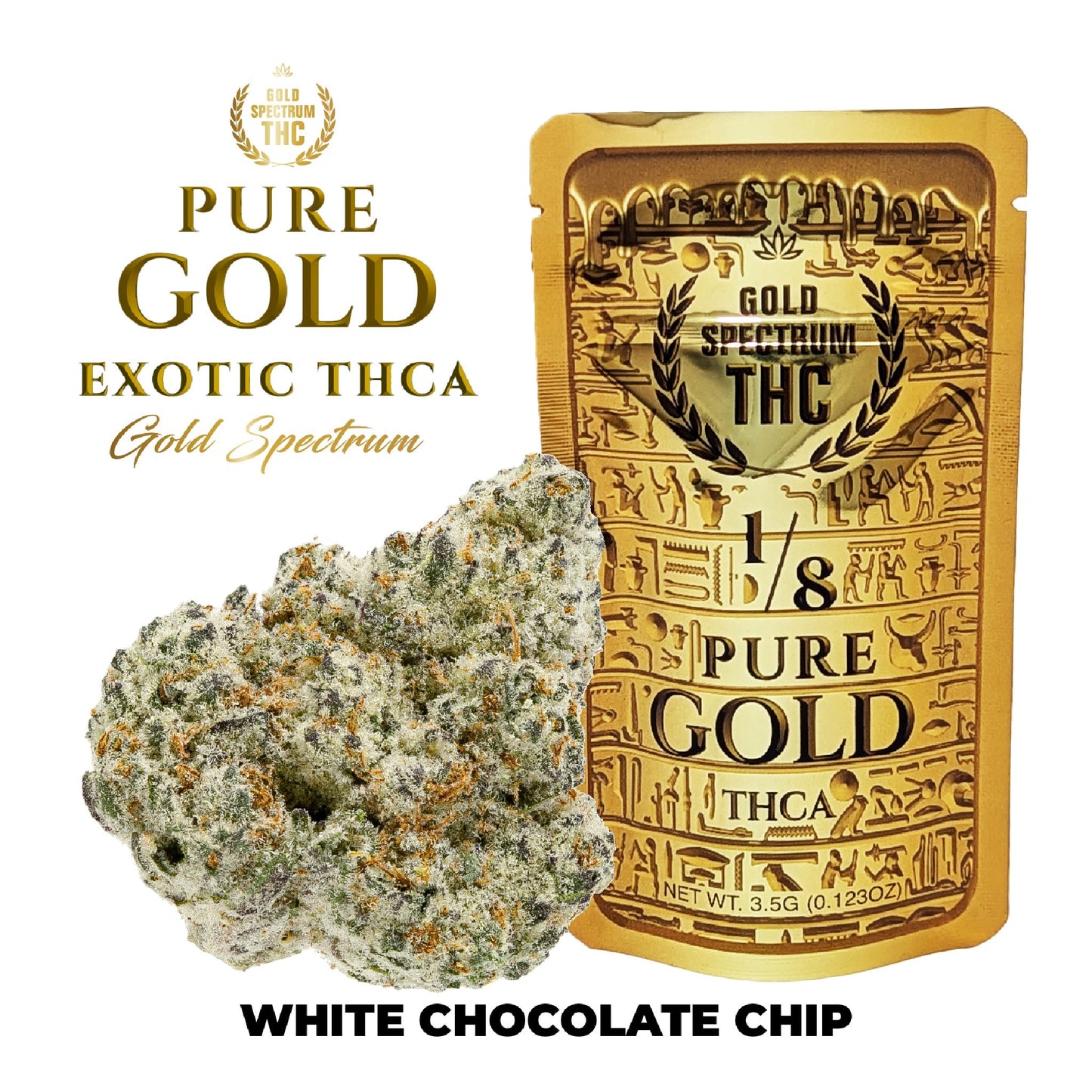 Gold Spectrum Gold Line THC-A Flower 3.5g