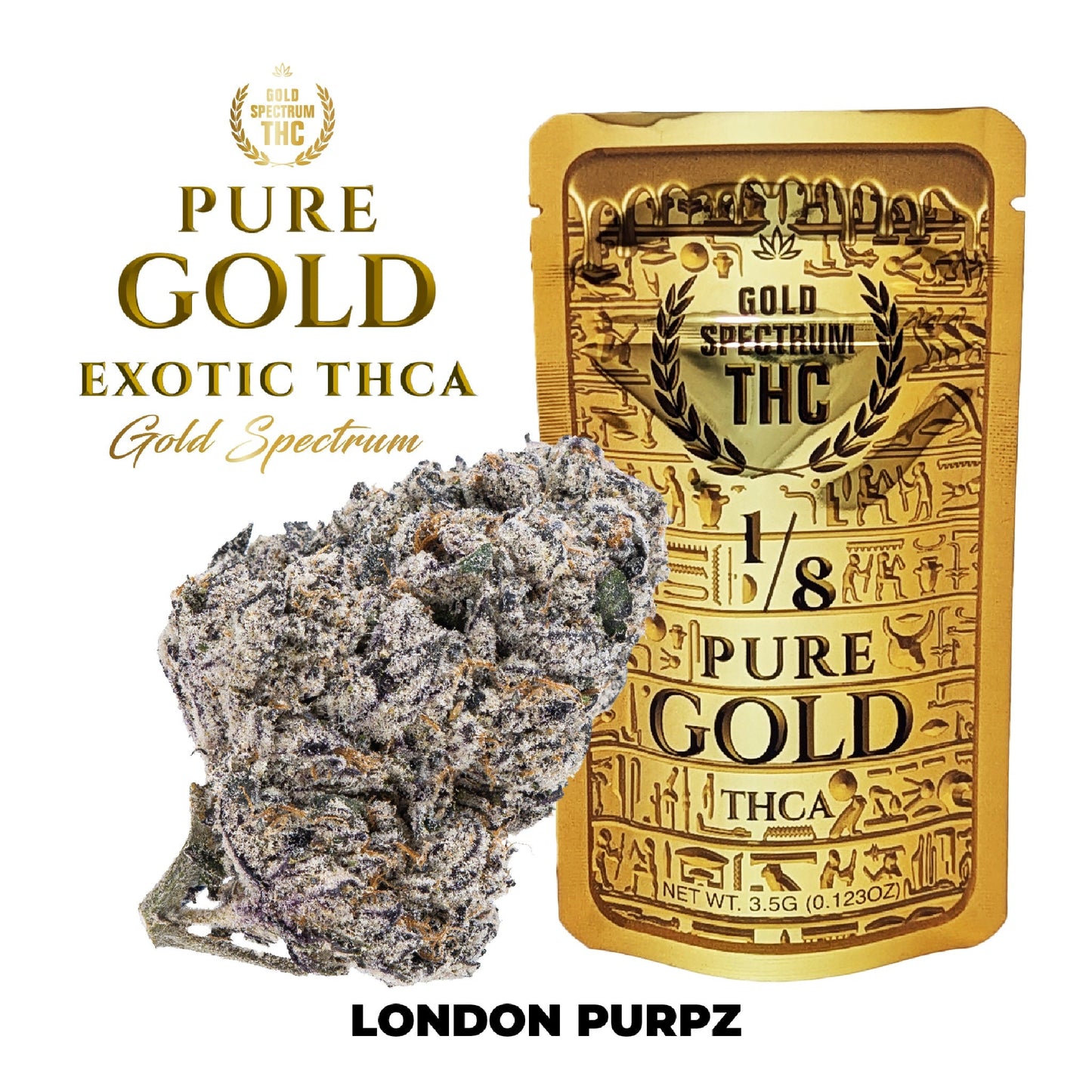 Gold Spectrum Gold Line THC-A Flower 3.5g