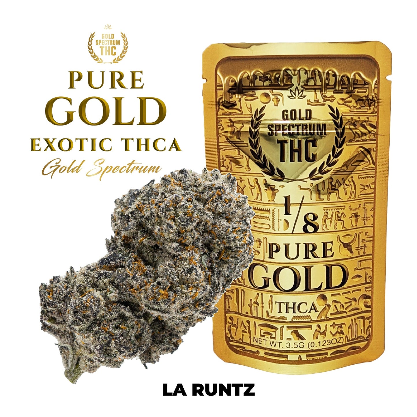 Gold Spectrum Gold Line THCa Flower 3.5g