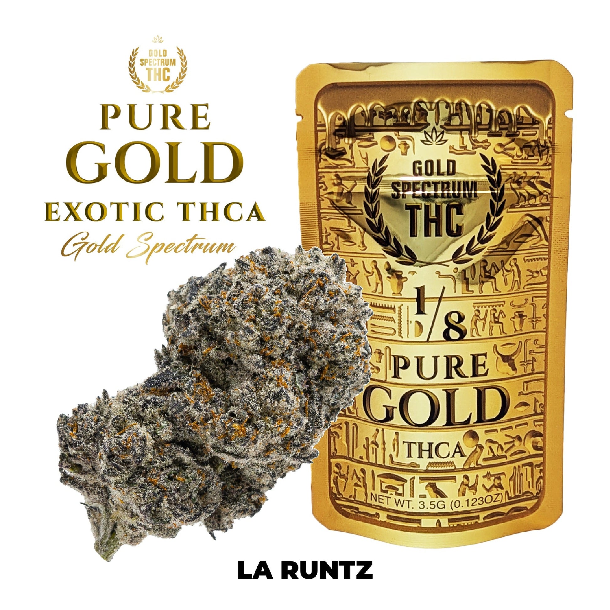 Gold Spectrum Gold Line THCa Flower 3.5g