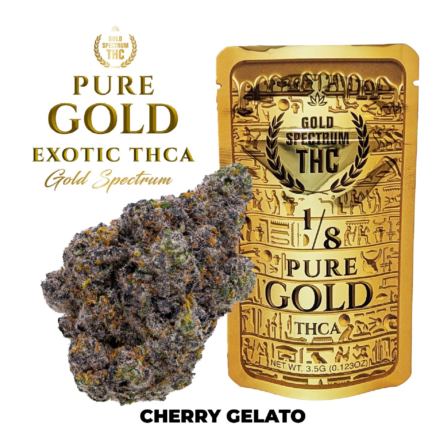 Gold Spectrum Gold Line THC-A Flower 3.5g