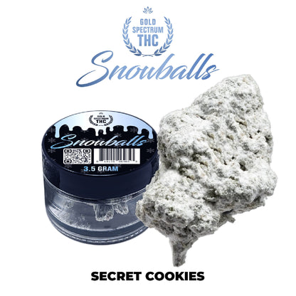 Gold Spectrum Secret Cookies THC-A Snowballs Flower 1g