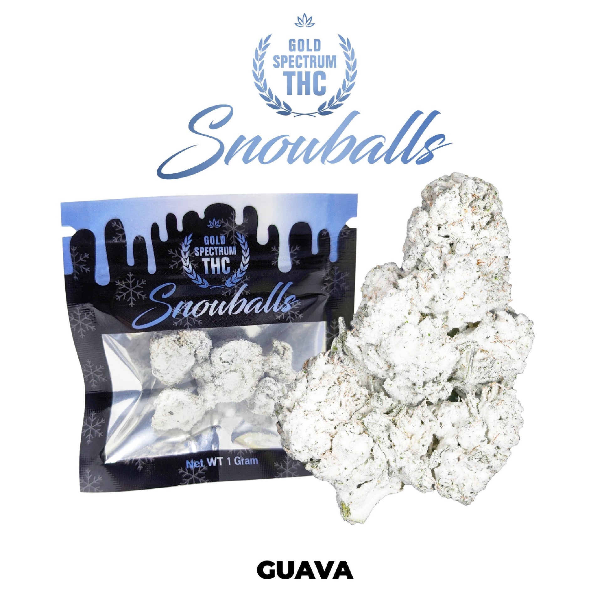 Gold Spectrum Snowballs Guava THC-A Flower 3.5g
