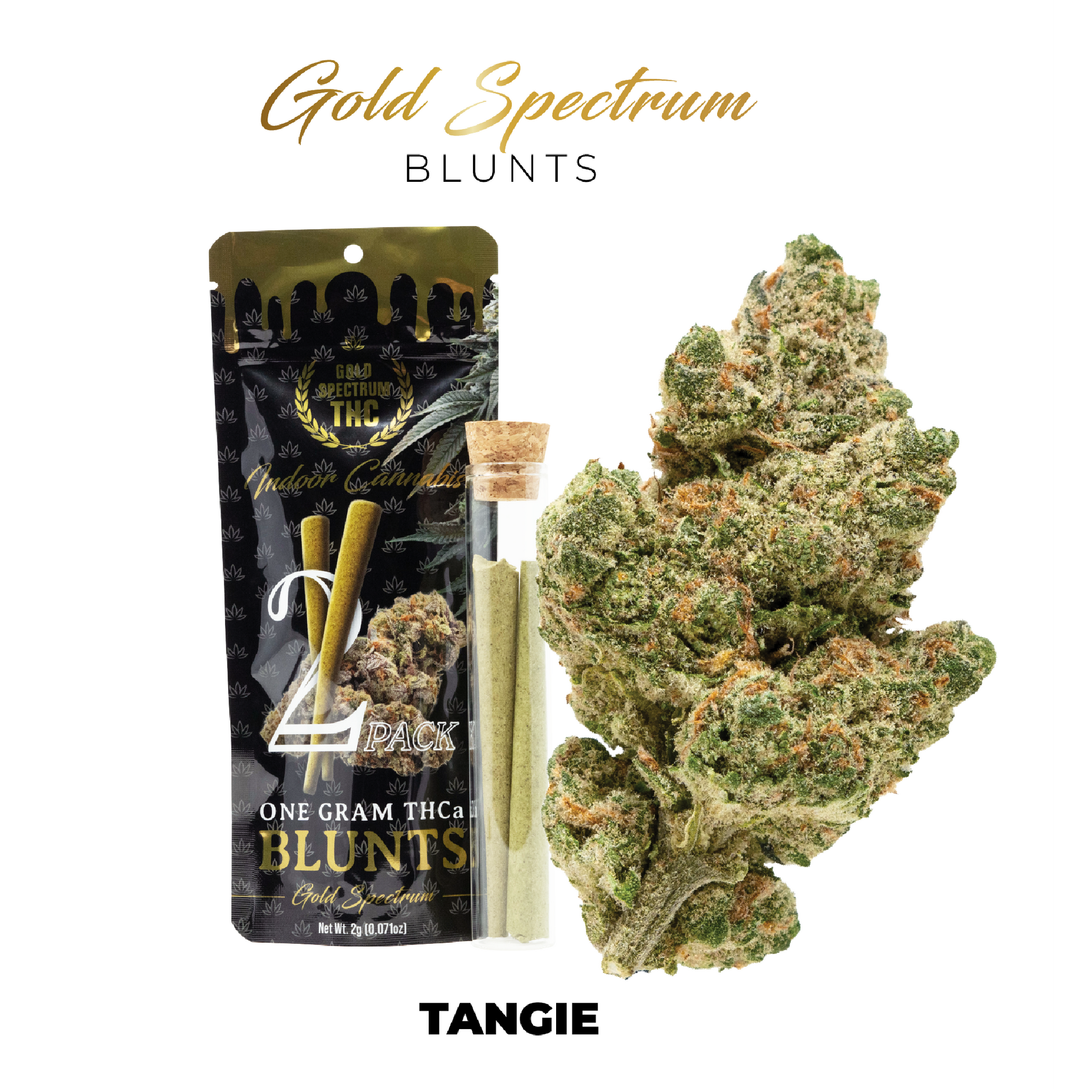 Gold Spectrum THC-A Blunt 1.5g 2ct
