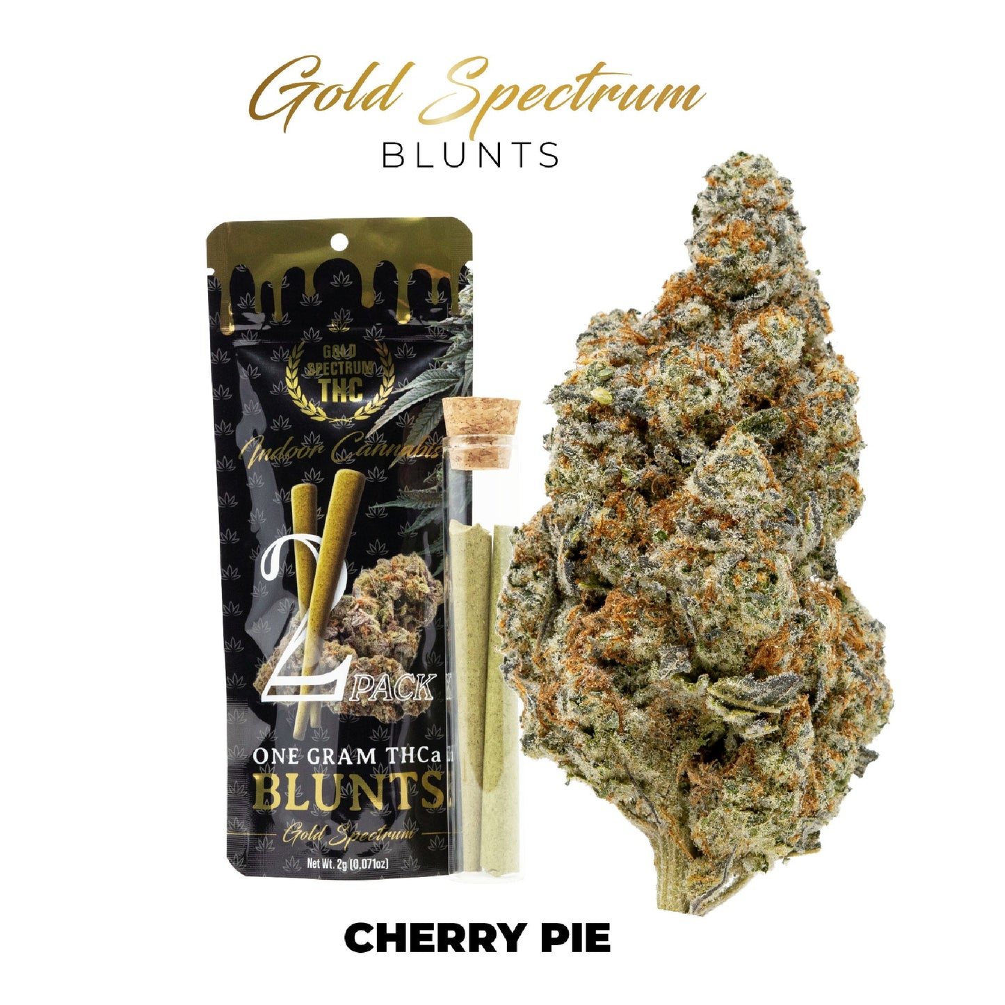 Gold Spectrum THC-A Blunt 1.5g 2ct