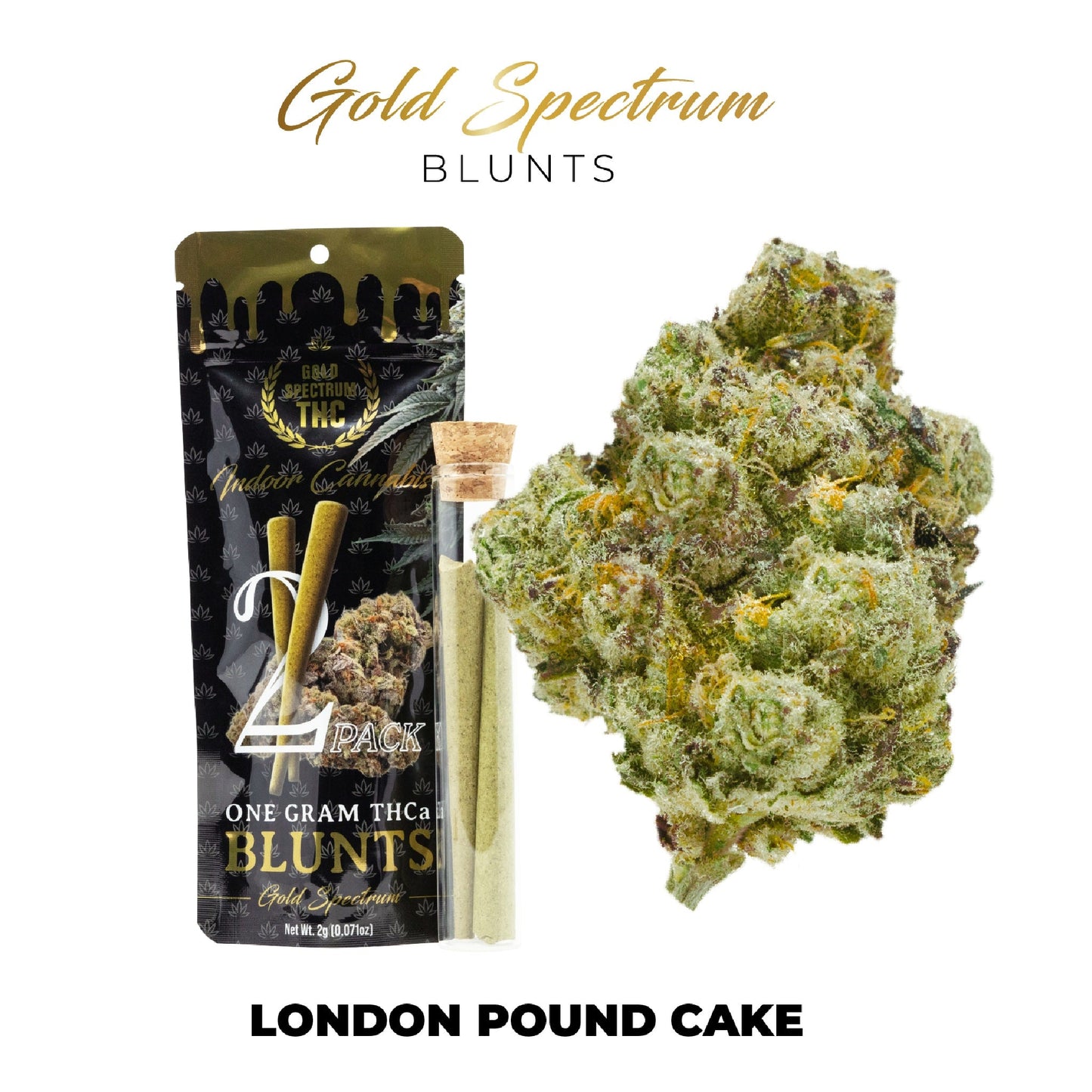Gold Spectrum THC-A Blunt 1.5g 2ct