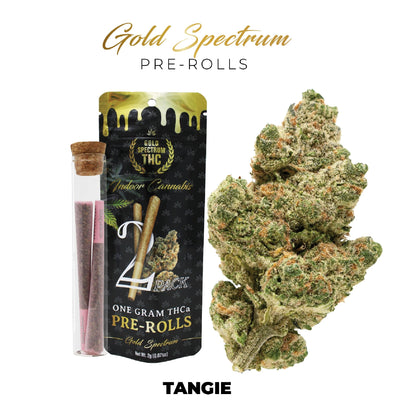 Gold Spectrum THC-A Pre-Rolls 1g 2ct