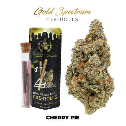Gold Spectrum THC-A Pre-Rolls 1g 2ct