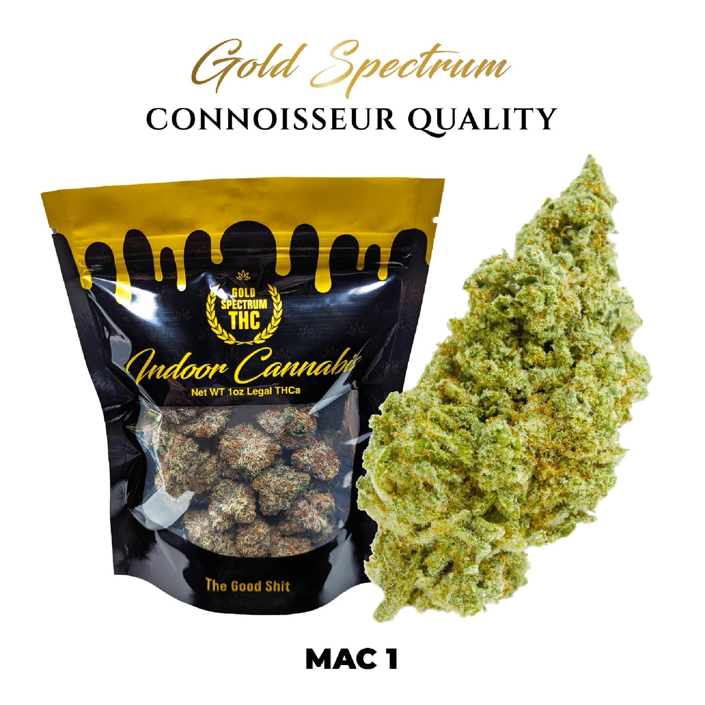 Gold Spectrum Thca Connoisseur Indoor Flower 1g