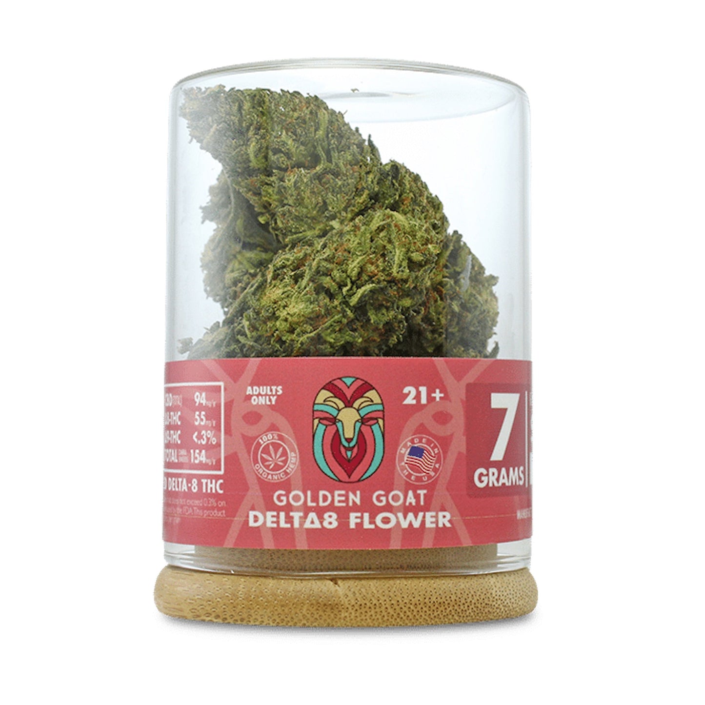 Golden Goat Delta 8 Flower 7g