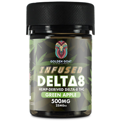 Golden Goat Delta 8 Gummies 500mg