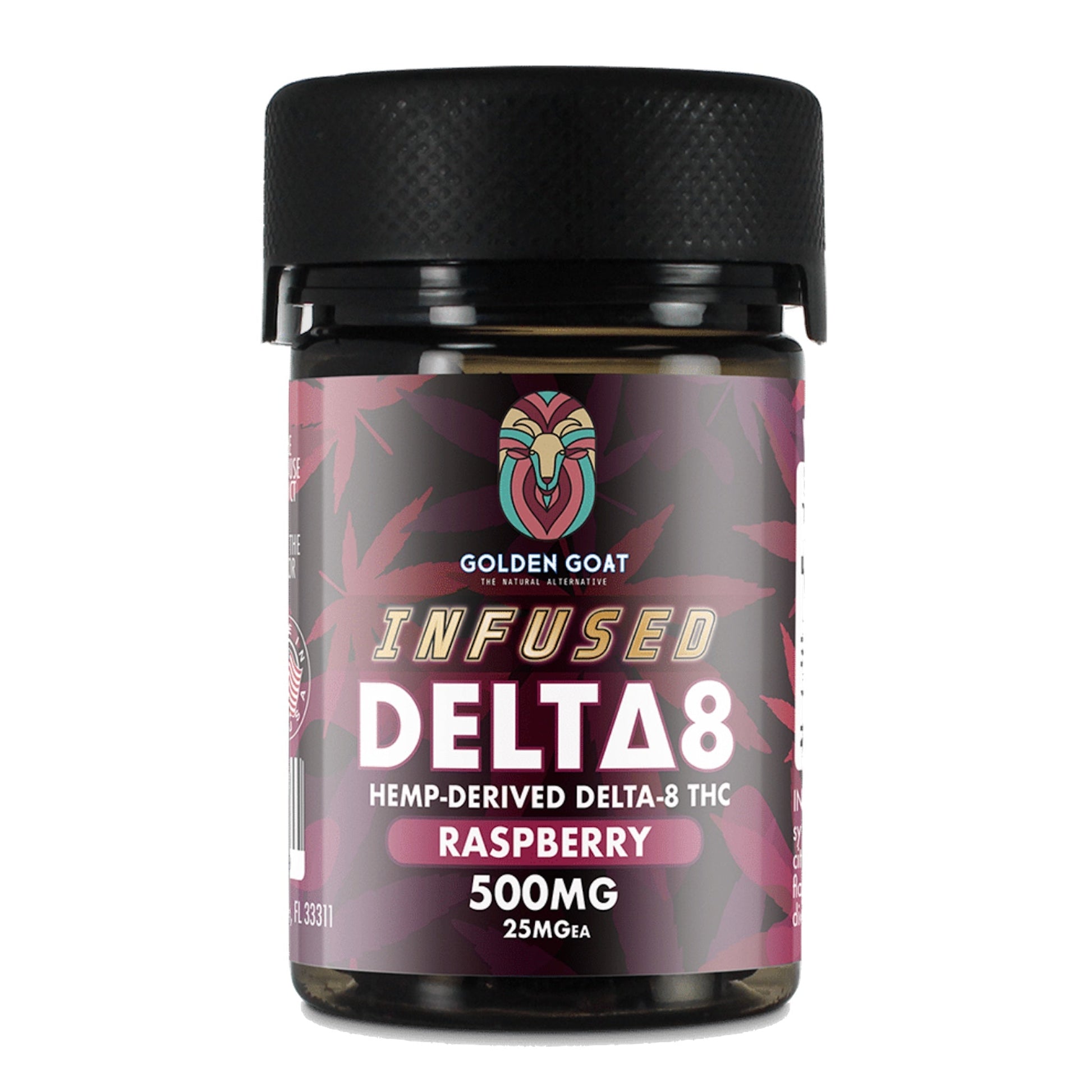 Golden Goat Delta 8 Gummies 500mg
