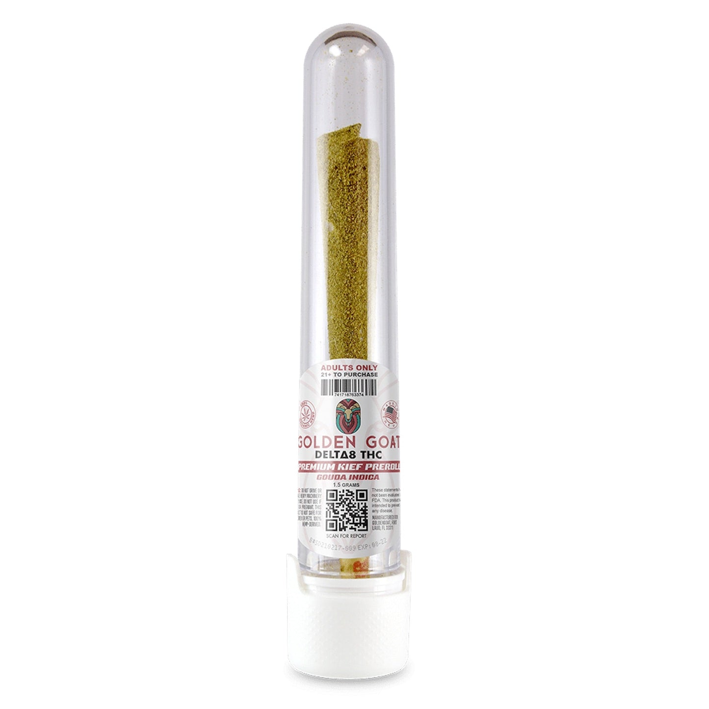 Golden Goat Delta 8 Kief Doobie 1000mg