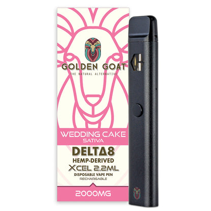 Golden Goat Delta 8 Vaporizer 2000mg