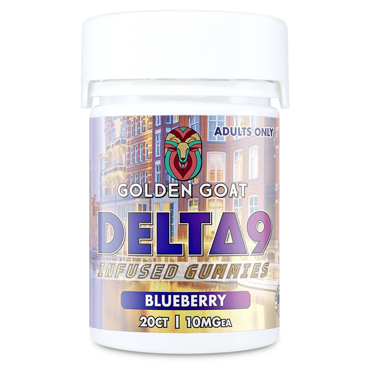 Golden Goat Delta 9 Gummies 200mg 20ct