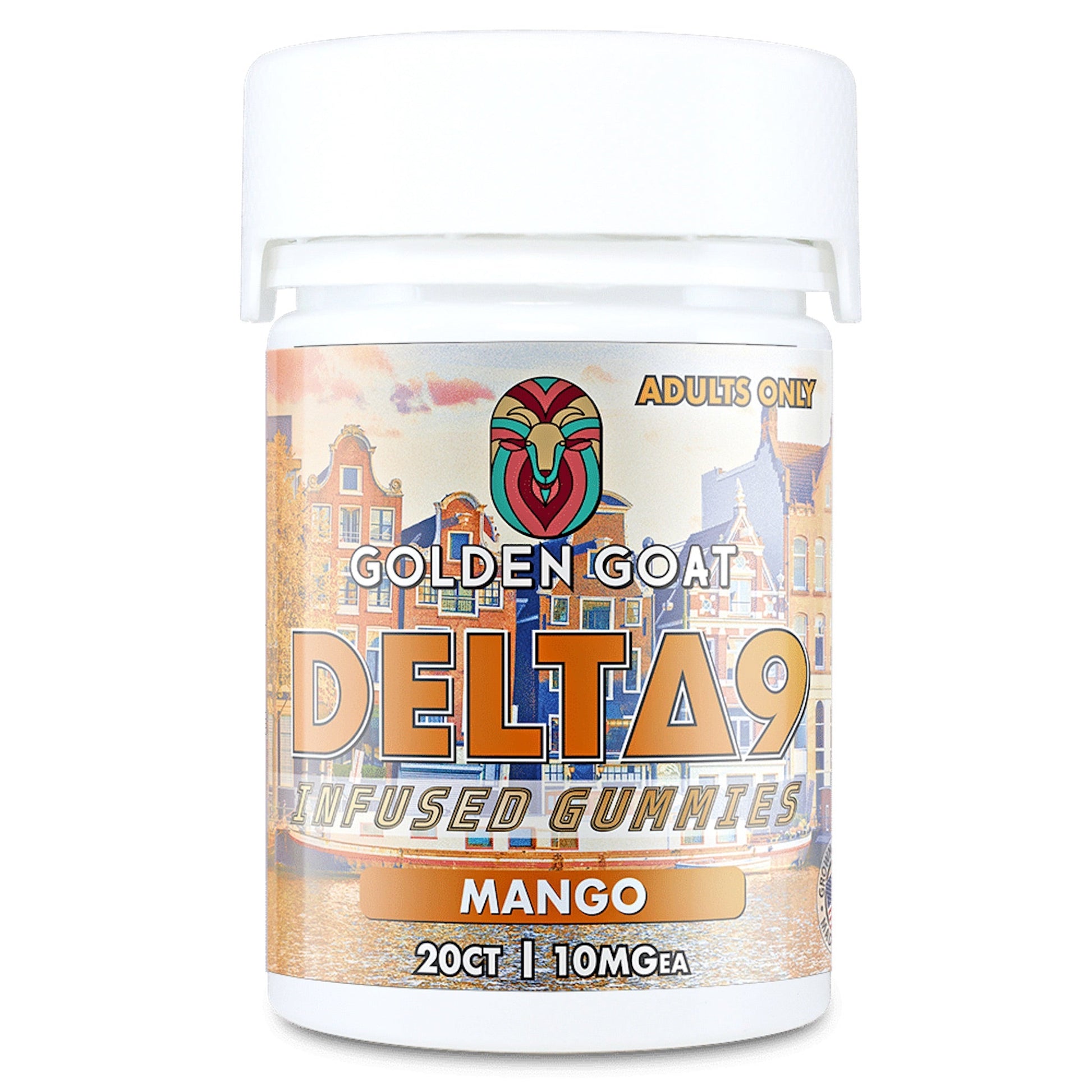 Golden Goat Delta 9 Gummies 200mg 20ct
