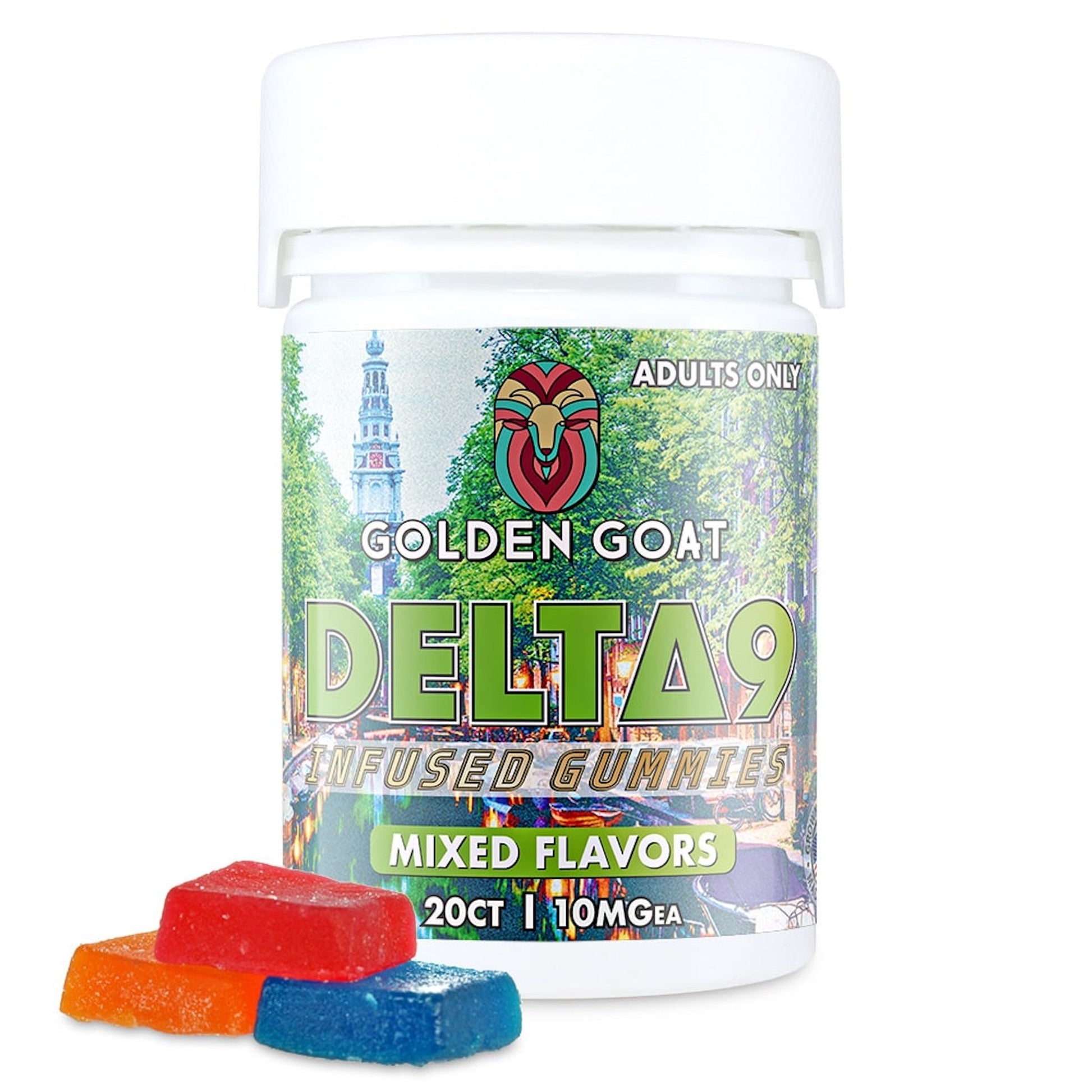 Golden Goat Delta 9 Gummies 200mg 20ct
