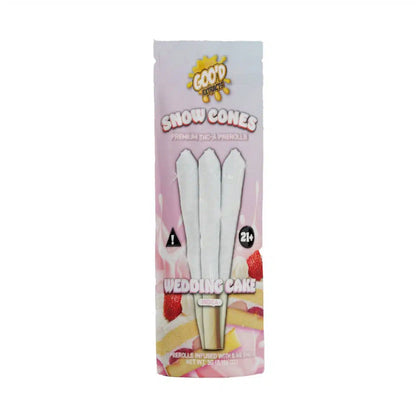 Goo'd Snowcone THC-A Pre-Rolls 3 Pack