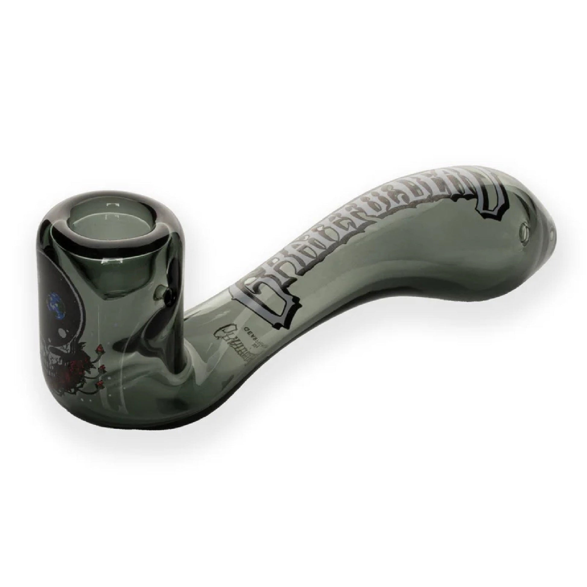 West Coast Gifts Grateful Dead Sherlock Hand Pipe 6in Borosilicate Glass