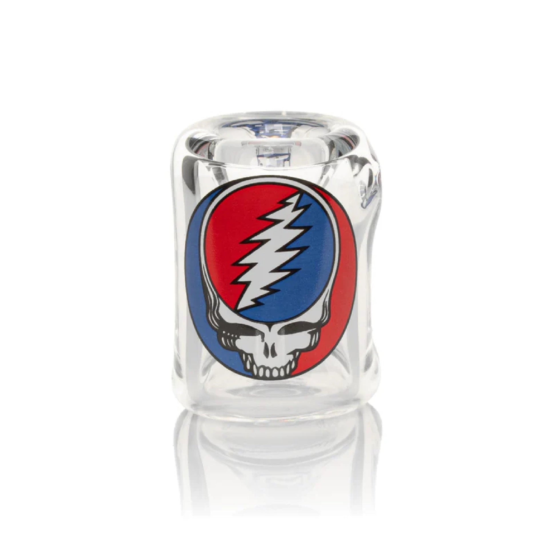West Coast Gifts Grateful Dead Sherlock Hand Pipe 6in Borosilicate Glass