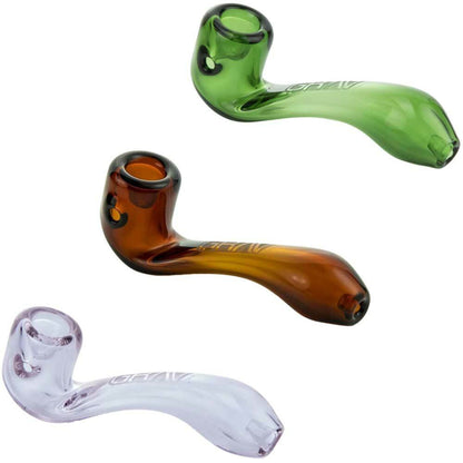 GRAV Classic Sherlock Pipe 6in Borosilicate Glass