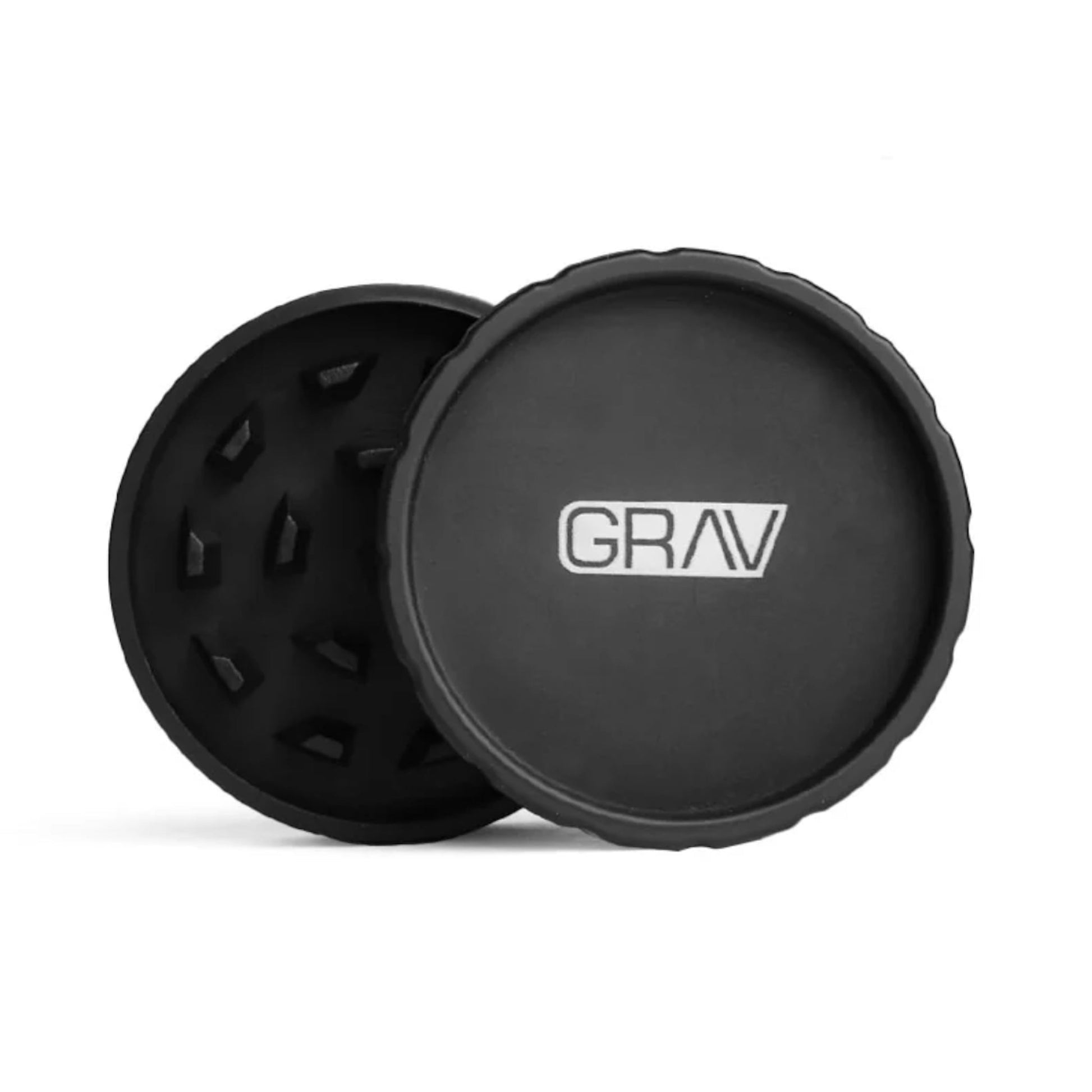 GRAV Hemp Plastic 2-Piece Grinder 60mm
