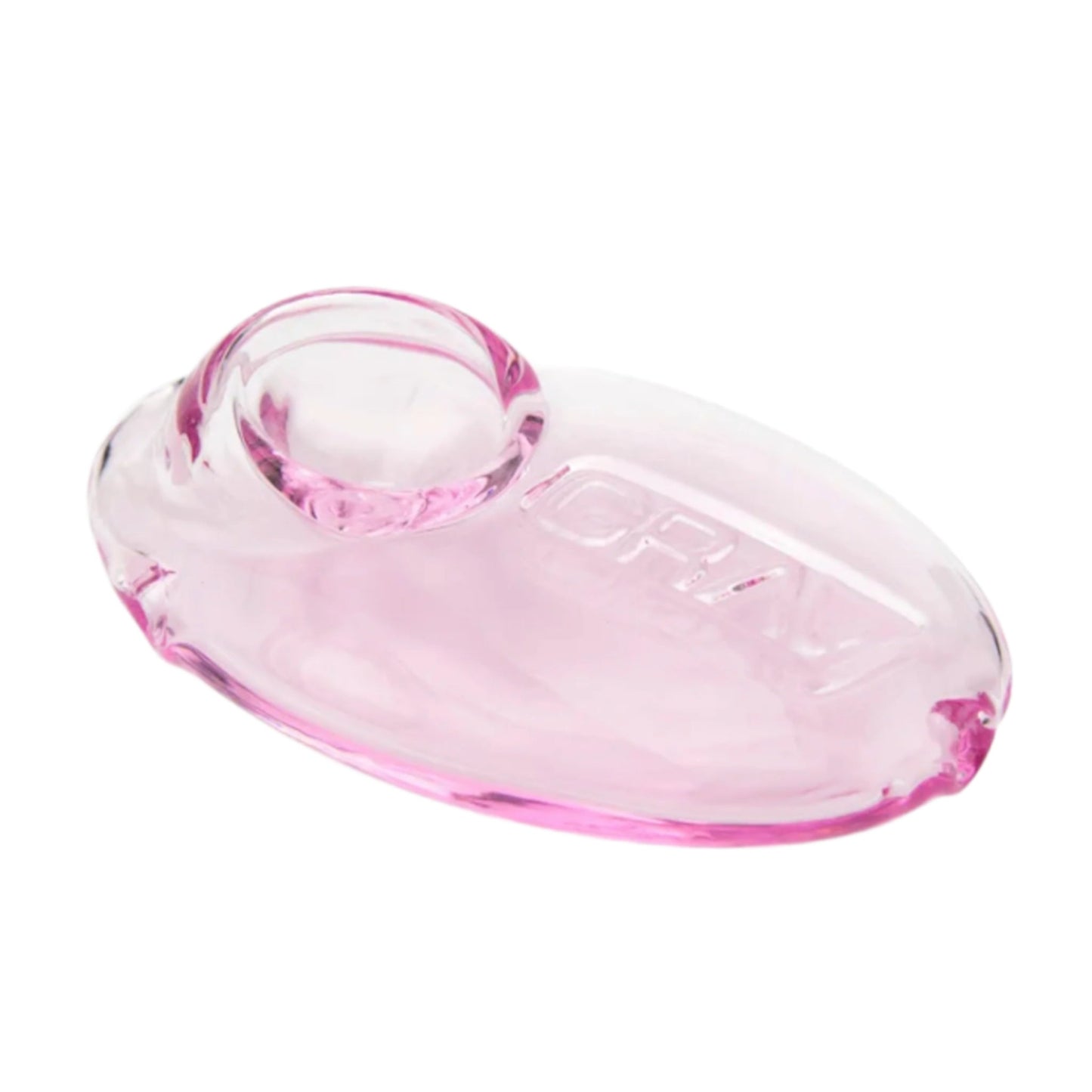 Grav Pebble Spoon Pipe 3.5in Borosilicate Glass