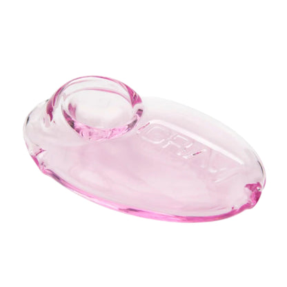 Grav Pebble Spoon Pipe 3.5in Borosilicate Glass