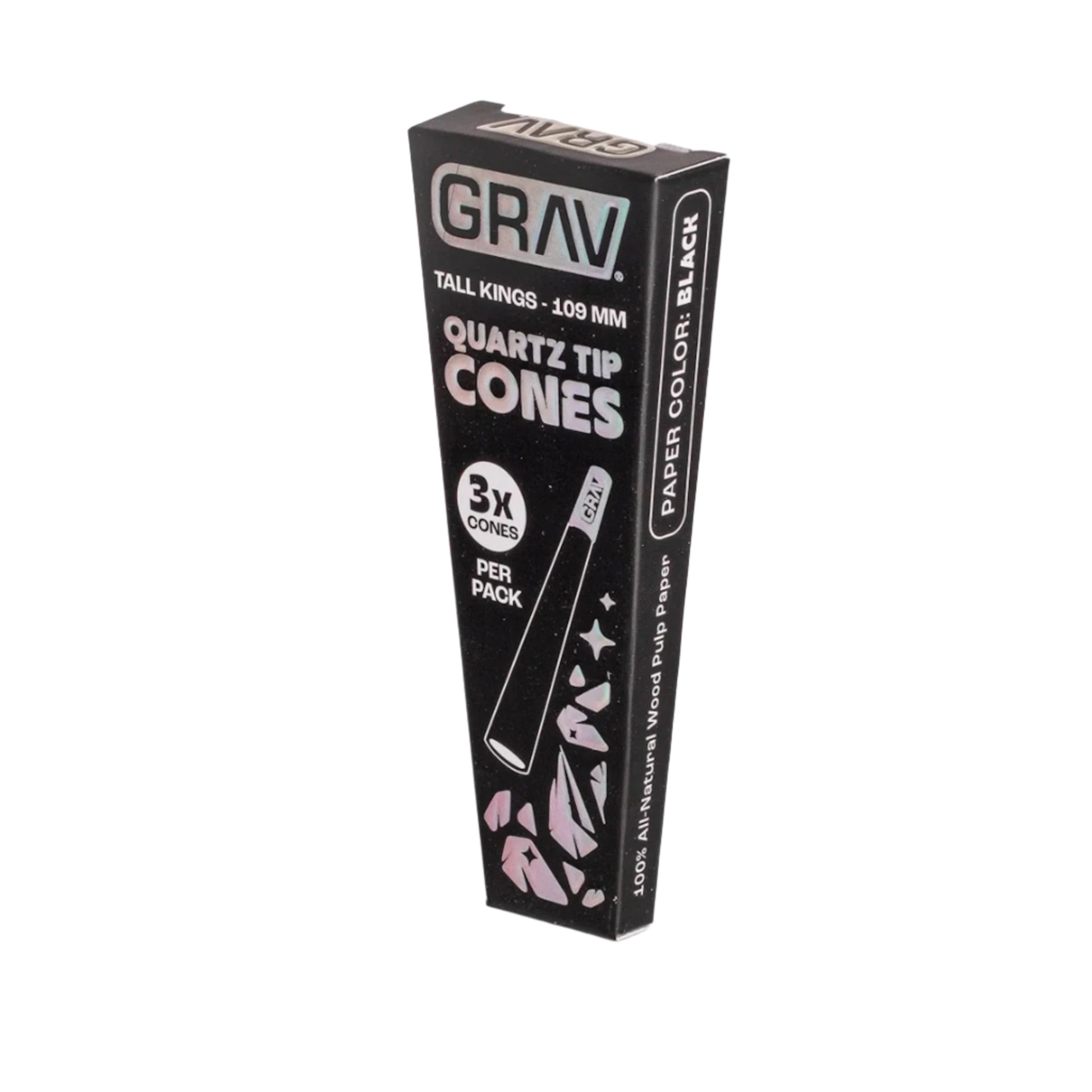 GRAV Quartz Tip Cones King Size 3-Pack