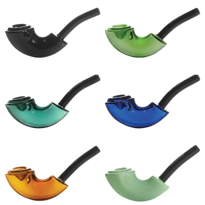 GRAV Rocker Sherlock Pipe 6in Borosilicate Glass