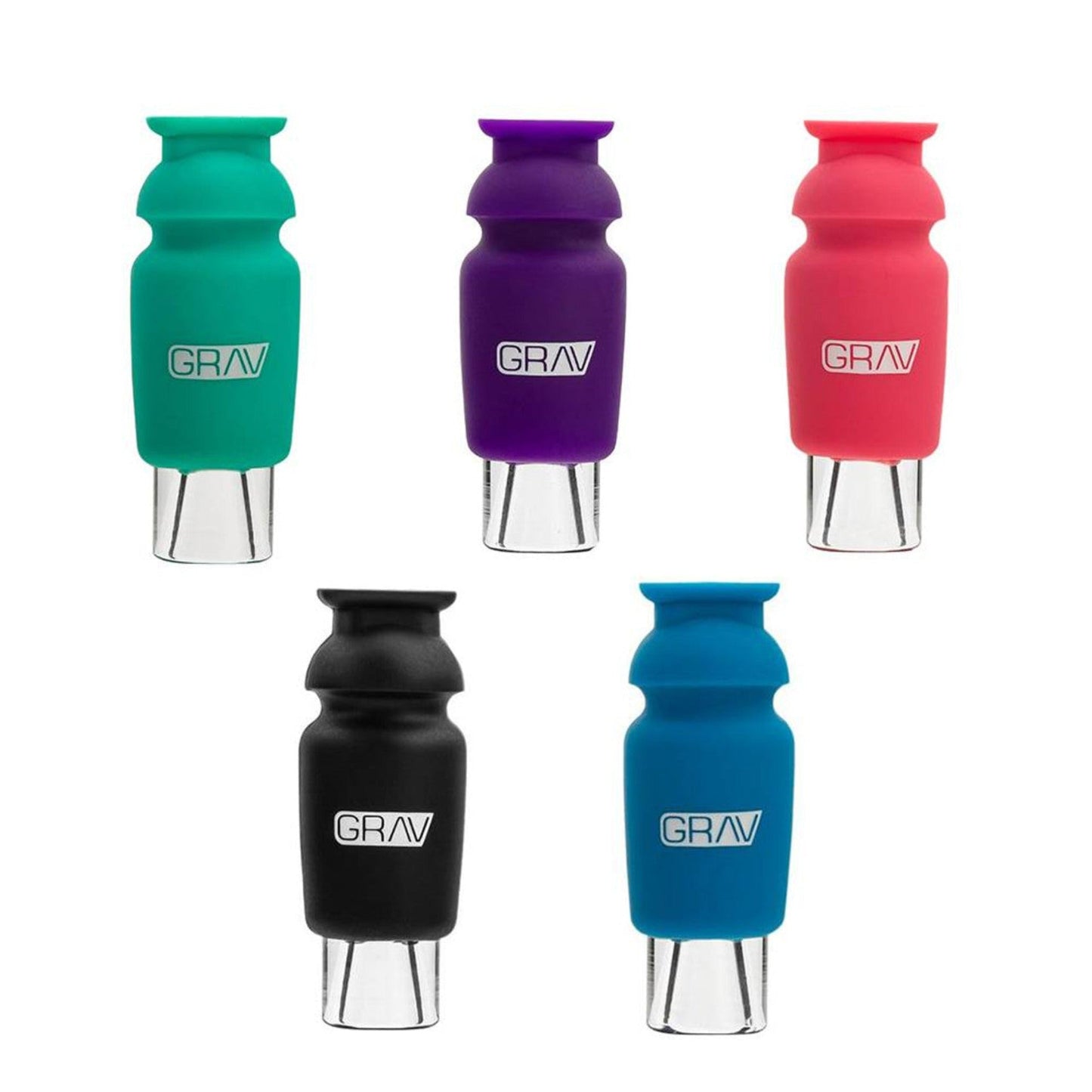 GRAV Silicone Capped Glass Crutch 1.5in