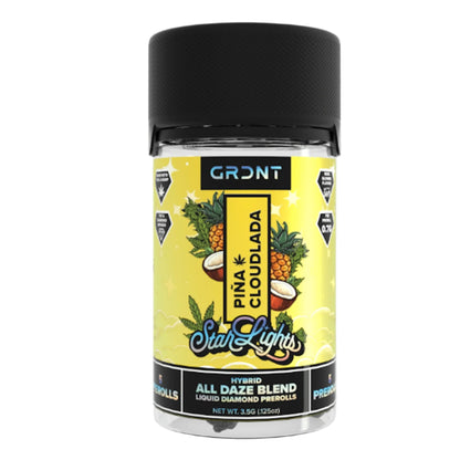 GRDNT All Daze Pina Cloudlada THC-A Pre-Rolls 5ct