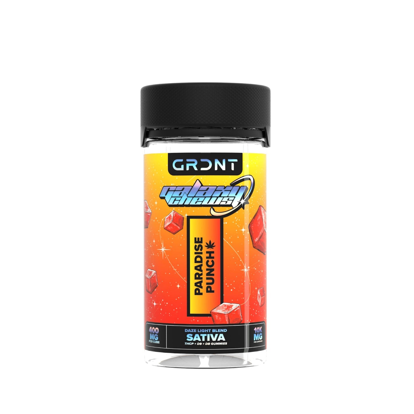 GRDNT Galaxy Chews Paradise Punch Gummies 10000mg