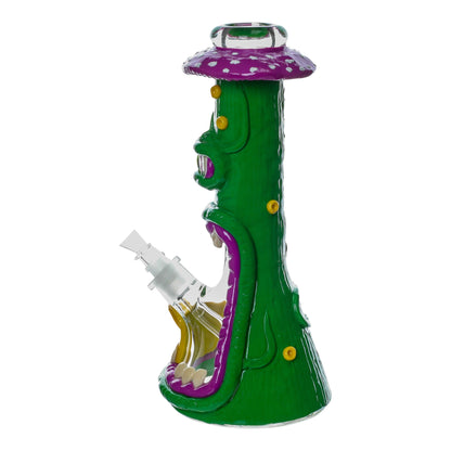 Amy Green Eyed Toadstool Monster Bong 13in