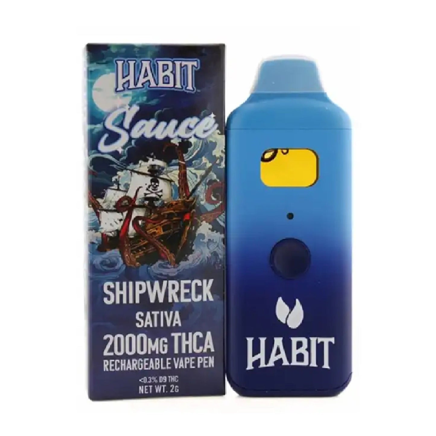 Habit Live Resin THC-A Vaporizer 2000mg