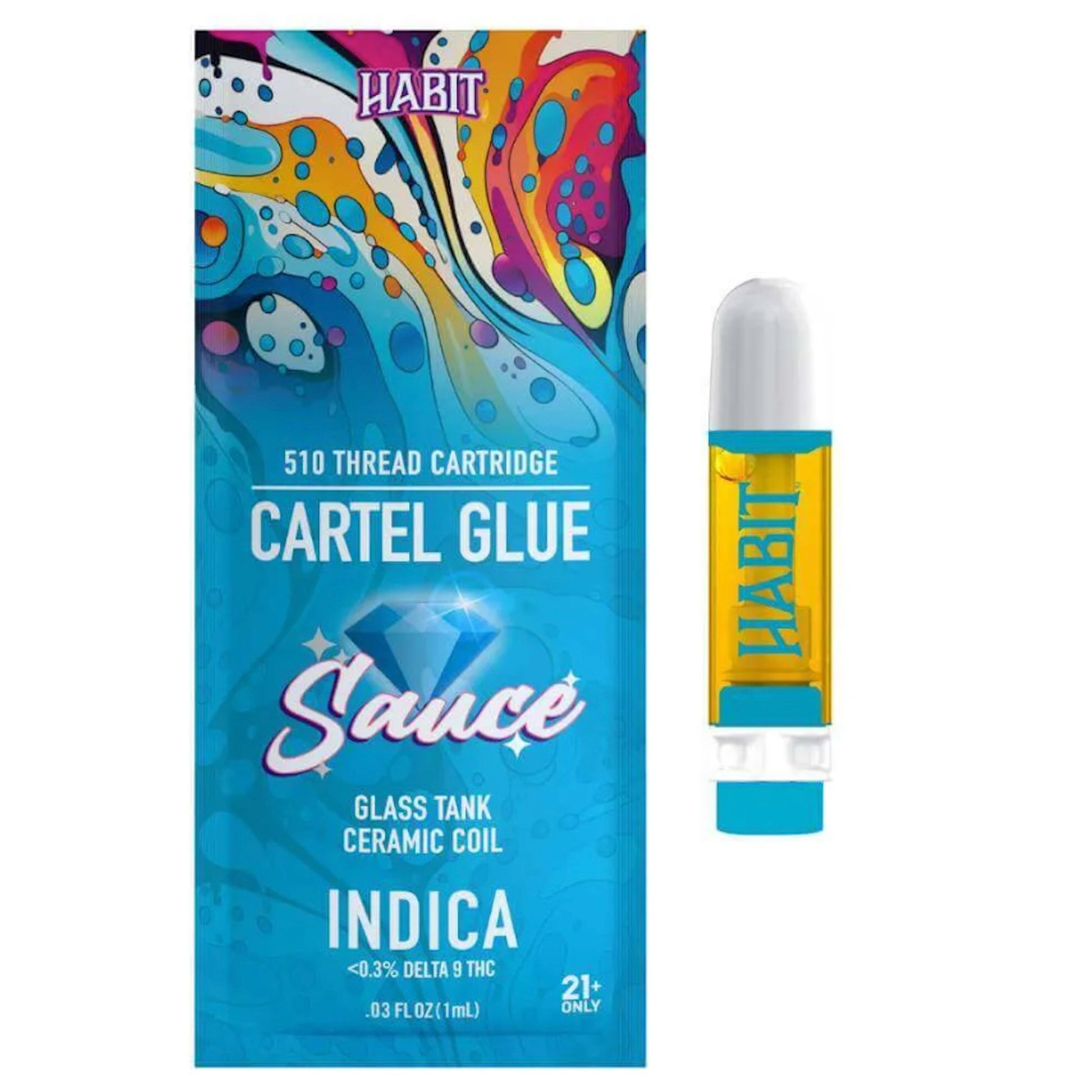 Habit Potent As F#ck THC-A Cartridge 1000mg