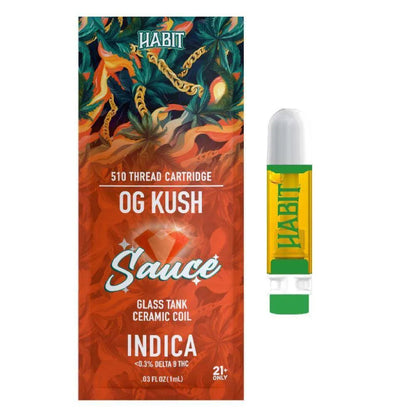 Habit Potent As Fuck THC-A Cartridge 1000mg
