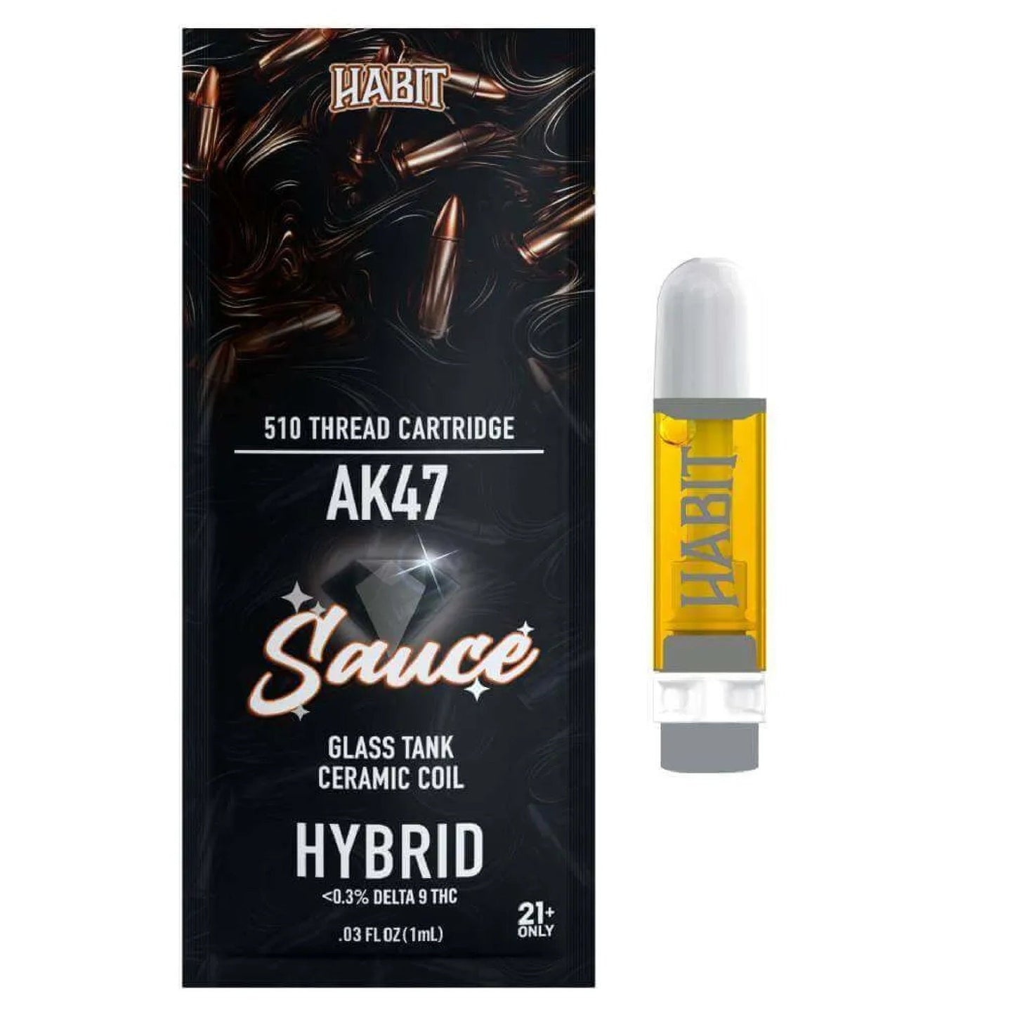 Habit Potent As F#ck THC-A Cartridge 1000mg