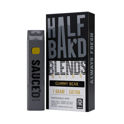 Half Bakd Bliss Blend THC Vaporizer 1000mg