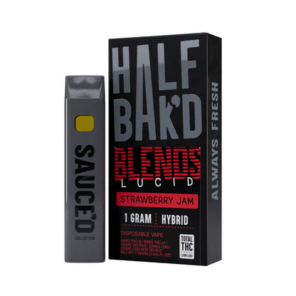 Half Bakd Lucid Blend THC Vaporizer 1000mg