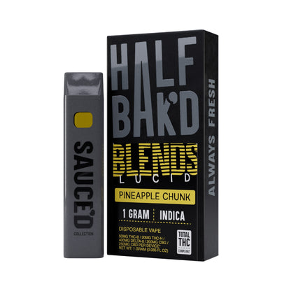 Half Bakd Lucid Blend THC Vaporizer 1000mg