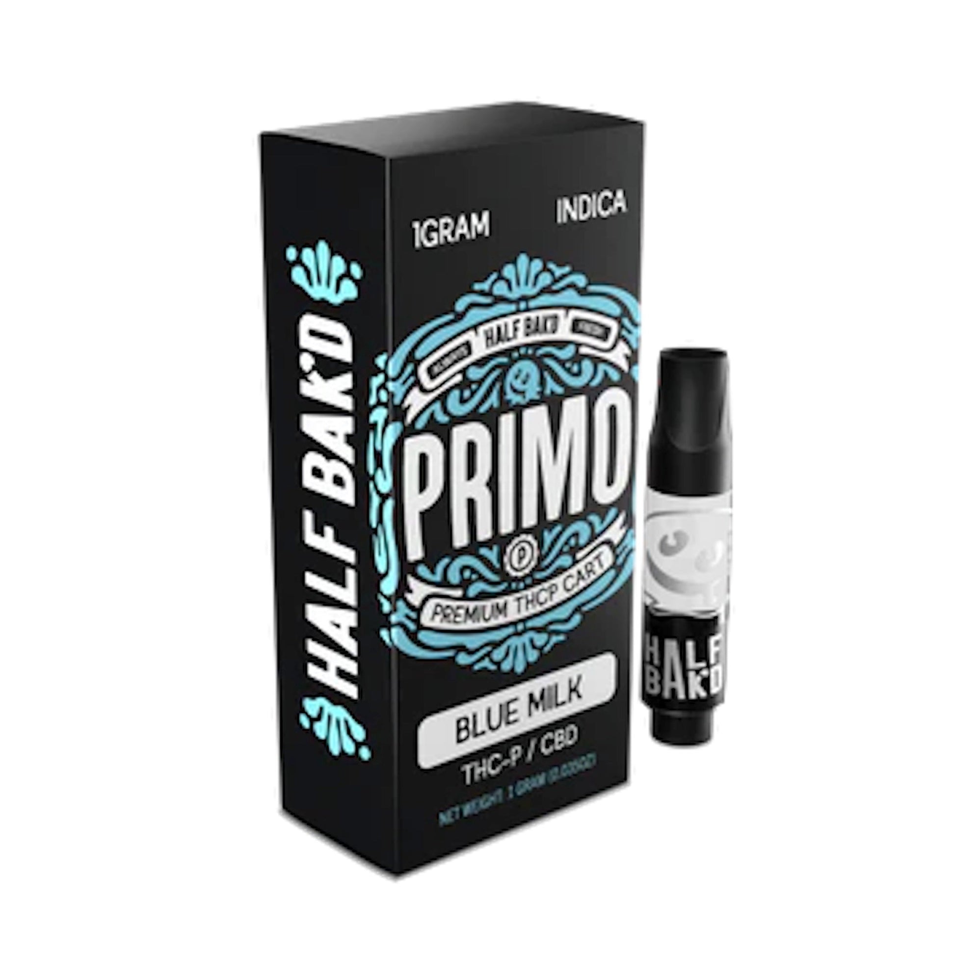 Half Bakd Primo Blue Milk THC-P Cartridge 1000mg