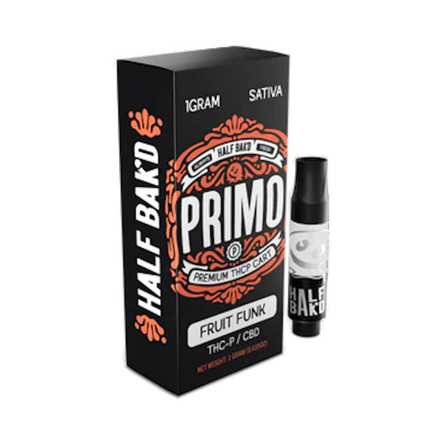Half Bak'd Primo THC-P Fruit Funk Cartridge 1000mg
